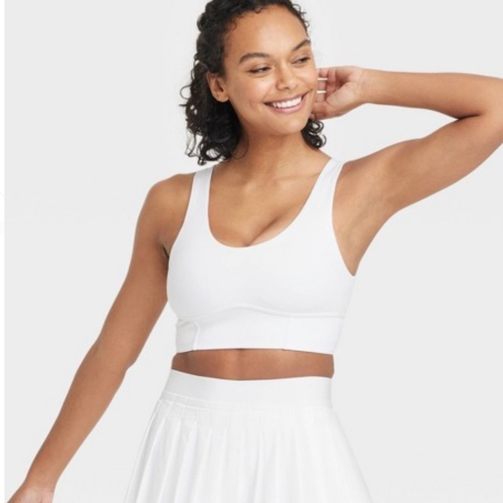 all in motion corset sports bra